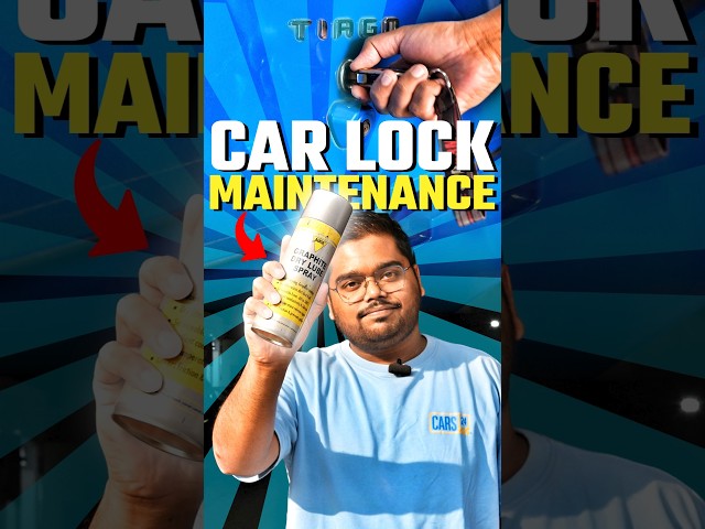 Car Lock Maintenance 👨‍🔧 #shorts #maintenance #automobile #graphite #diy #informative #hindi #cars24