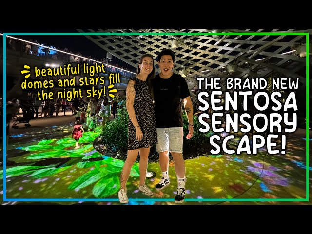 SENTOSA'S BRAND NEW SENSORY WALK FOR ALL! // SENTOSA SENSORY SCAPE, SINGAPORE