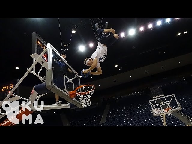 Aerial Acrobatic Freestyle  Dunking- 360 Video