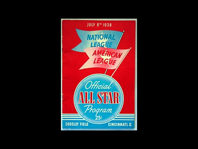 1938 MLB All Star Game Complete Radio Broadcast (07/06/1938)