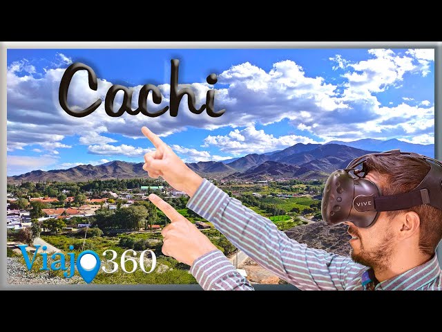 Pueblo entre Montañas 🌄CACHI🌄 en 360°😲 | Salta | 6k