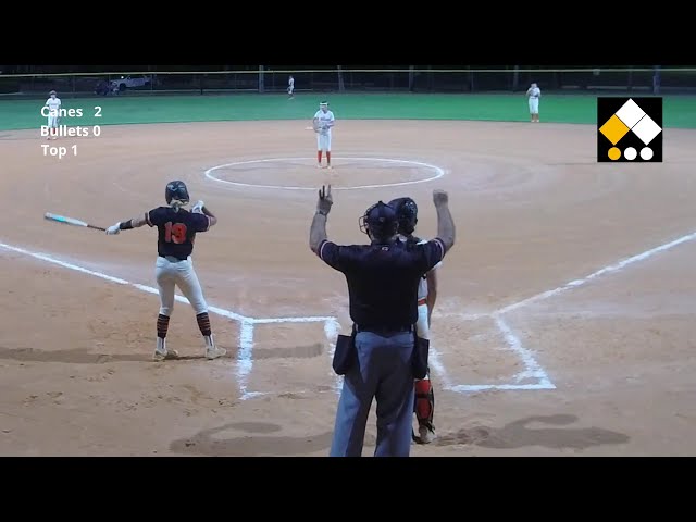 Championship Softball Game - Lady Canes 18u vs. EC Bullets Jackson 14u Travis