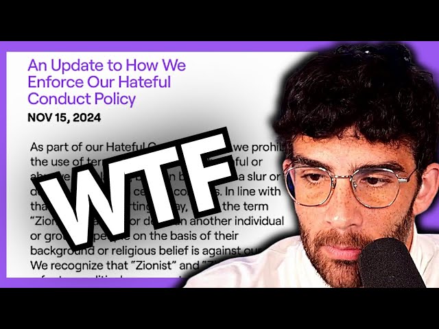 TWITCH’S NEW POLICIES ARE INSANE | HASANABI REACTS