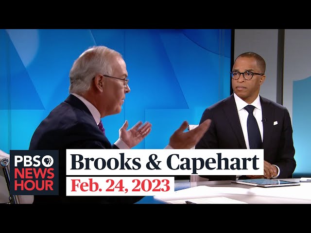 Brooks and Capehart on Tucker Carlson's access to Jan. 6 video, war in Ukraine