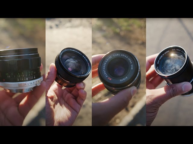 Filming ONLY at f/5.6 | Zeiss and Minolta Lenses