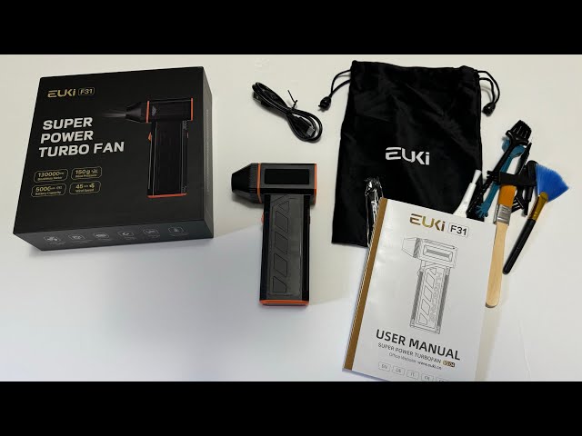 Euki Air Duster Unboxing & Overview