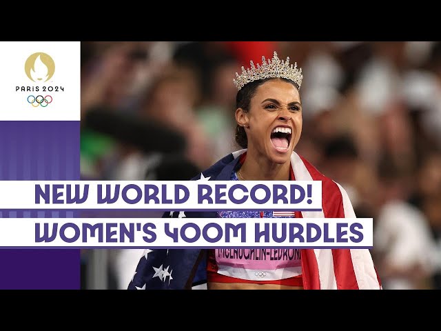 Sydney McLaughlin-Levrone 👑 - Women's 400m hurdles Olympic champion! | #Paris2024 Highlights