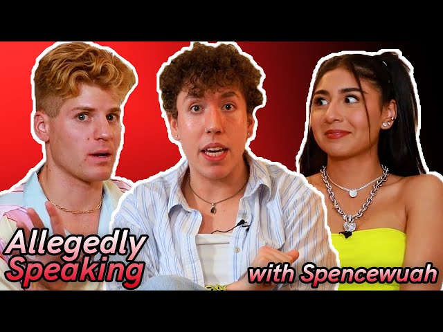 WE'RE LITERALLY SCREAMING with Spencewuah | Allegedly Speaking Ep 1 | Louis Levanti & Dalia Chavez