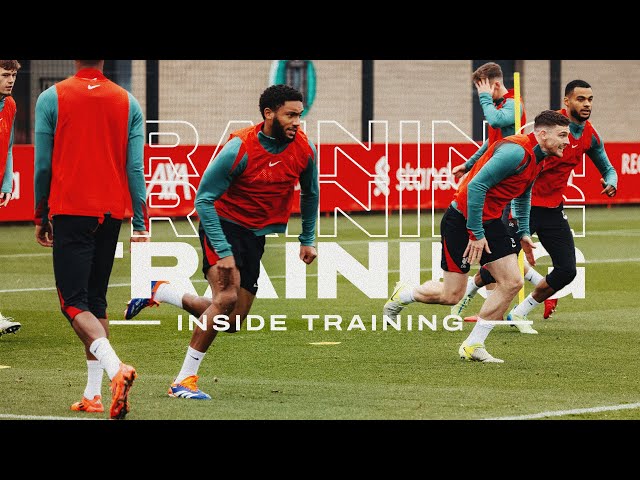 Inside Training: Intense Drills & Fine Finishing ahead of Aston Villa