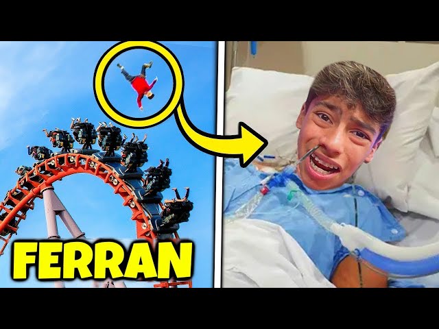 Ferran fell off the roller coaster, then.. (The Royalty Family)