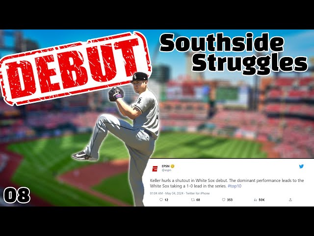 Shutout Debut - Southside Struggles | MLB The Show 24 - White Sox Franchise (1.8)