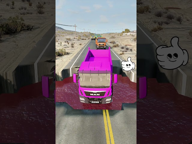 #dumpertruck #truck #pothole #simulation #shorts