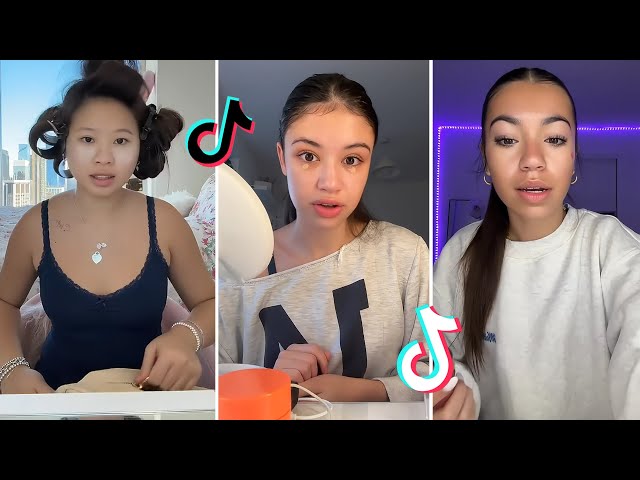 Makeup Tutorial Tiktok Compilation - GRWM  ( Get Ready With Me ) ❤️(Skincare, Makeup, Outfits) 1046🥰