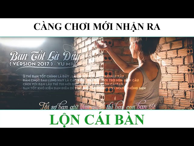 LỘN CÁI BÀN bài hát rap hay nhất