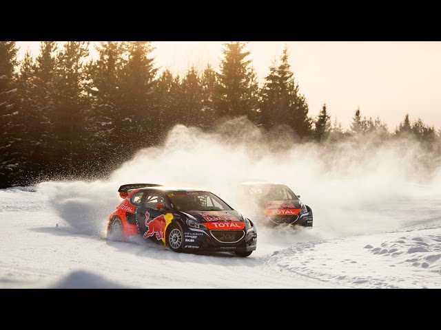 Rallycross on Ice | Sebastien Loeb Takes On a New Racing Challenge