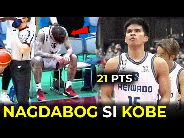 Kobe Paras hindi satisfied sa 14pts, NAGDABOG! | Kiefer Ravena 21pts!!