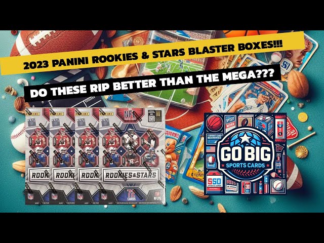 2023 Panini Football Rookies & Stars Blaster Boxes! Rookie & Veteran QB Bonanza!