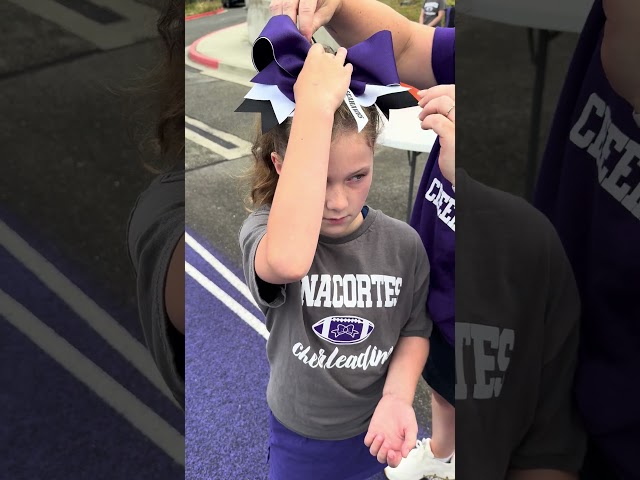 Cheer Bow Placement