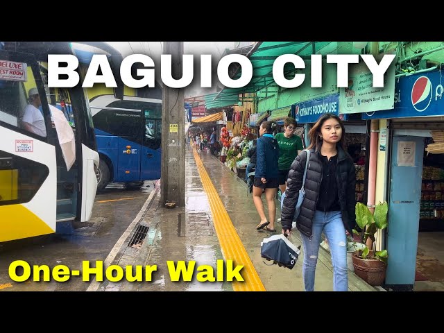 Baguio City Tour Under the Storm | From Iconic Spots to Quiet Streets of Baguio, Philippines