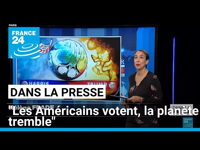 Présidentielle aux États-Unis : "Les Américains votent, la planète tremble" • FRANCE 24