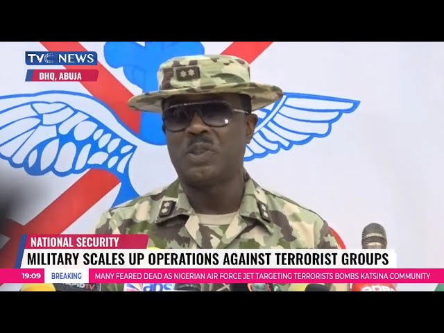 Military Scales Up Operations Against Terrorist Group