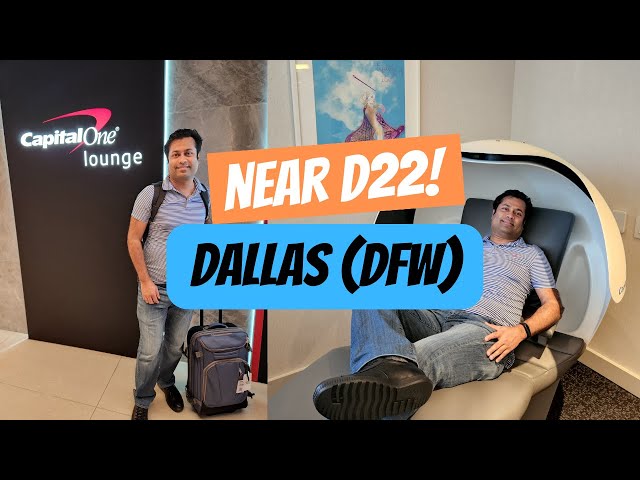 Inside the Capital One Lounge at DFW | Exclusive Tour