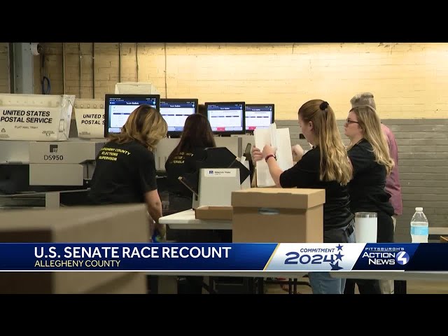 Inside the Pittsburgh warehouse where Senate race recount is happening