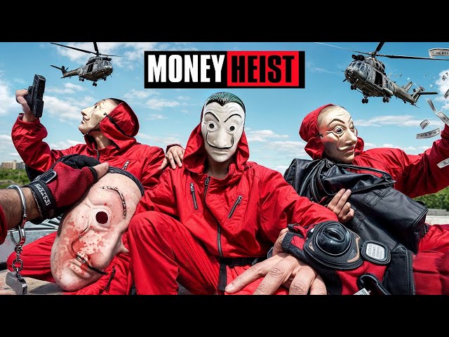 PARKOUR VS MONEY HEIST! 6 | No ESCAPE for BAD GUYS from POLICE chase (BELLA CIAO REMIX) | Epic POV