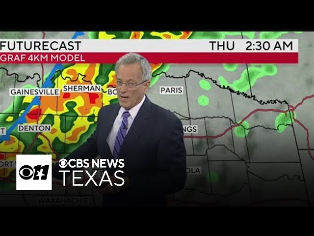 Overnight storms and severe weather ahead in North Texas