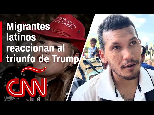 Así reaccionaron los migrantes latinos al triunfo de Donald Trump