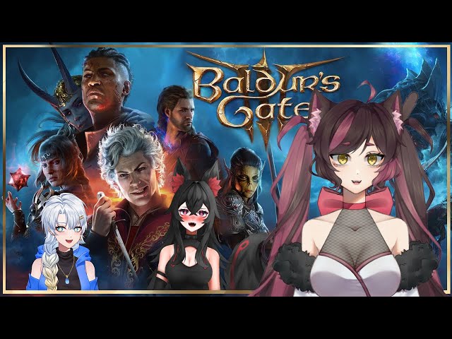 【BALDUR'S GATE III】Wyll or the Emperor? 💗 ft. Zephyr & Avarice | VTuber Yumeko Ghost Cat