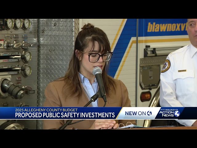 Allegheny County executive lays out plan for investing $57 million in public safety