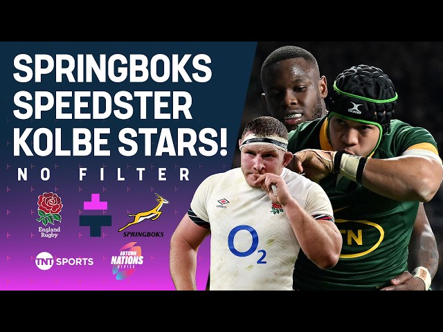 No Filter Rugby: Kolbe inspires sensational Springboks past England in thriller at Twickenham 🎥 🍿