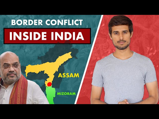 Assam Mizoram Border Issue | History of Mizoram | Assam CM | Dhruv Rathee ft @mohak_mangal