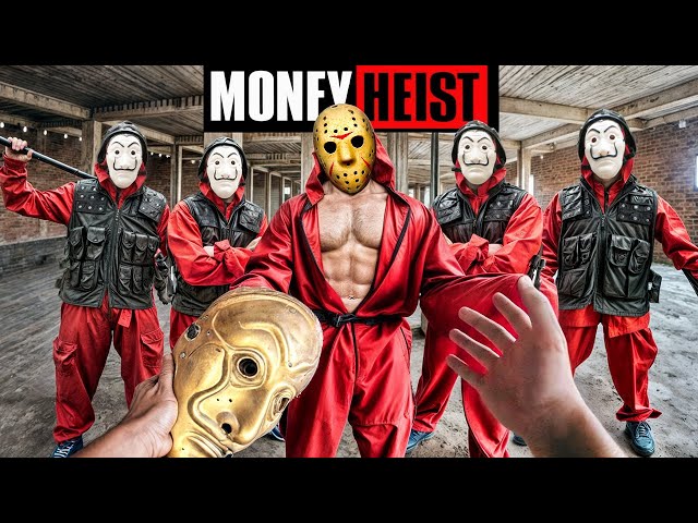 PARKOUR VS MONEY HEIST! 6 | POLICE: No ESCAPE for BAD GUYS, chase ends (BELLA CIAO REMIX) | Epic POV