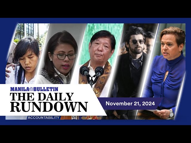 #TheDailyRundown Top Stories of November 21, 2024