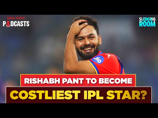 IPL auction prediction: Will Rishabh Pant lead Project Punjab in 2025? | Sledging Room, S02, Ep 63