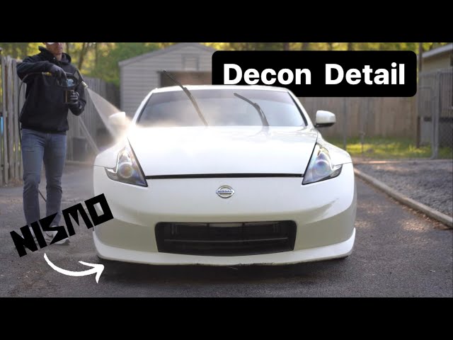 NISMO! Filthy Nissan 370Z Nismo - Decontamination & Seal Exterior Wash   |  Auto Detailing