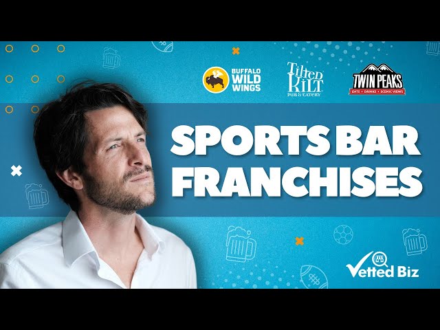 Exploring the Best SPORTS Bar FRANCHISE Opportunities in 2024 🏈