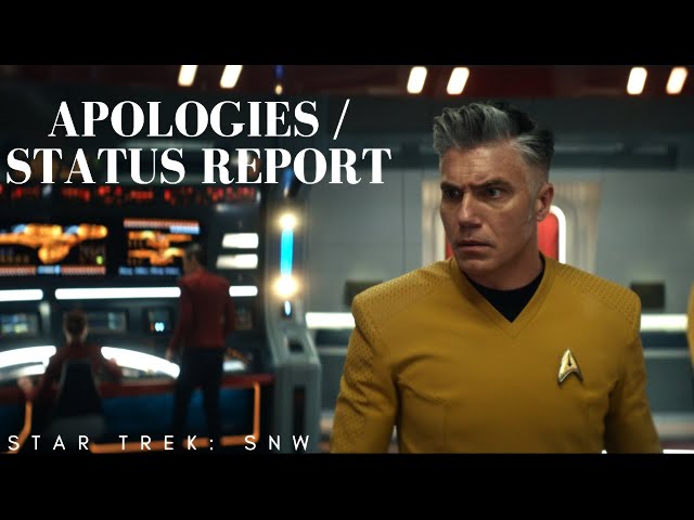 Star Trek: Strange New Worlds - Apologies / Status Report (w/Lyrics) | 4K