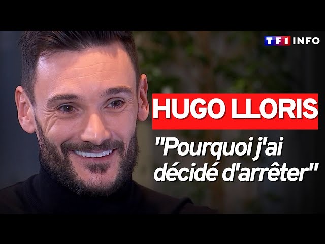 Interview exclusive - Hugo Lloris annonce sa retraite internationale sur TF1