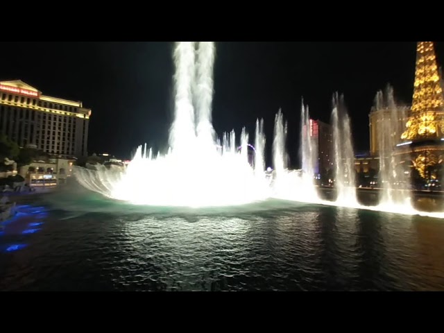 Bellagio Fountains Show VR180 3D - Las Vegas (Full Experience)