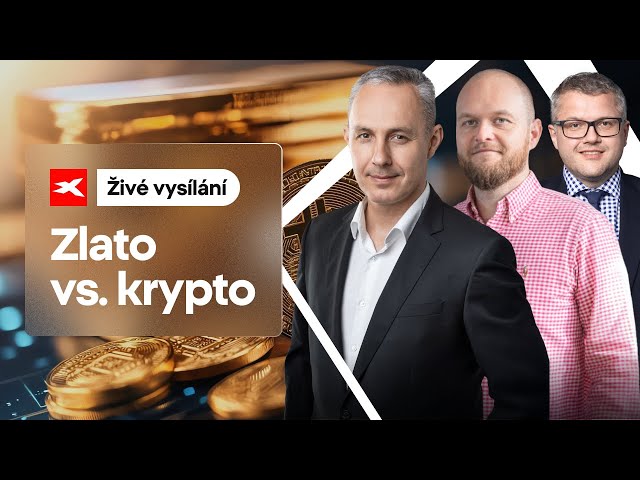 Zlato vs. krypto – Petr Novotný, Kicom a Jiří Tyleček