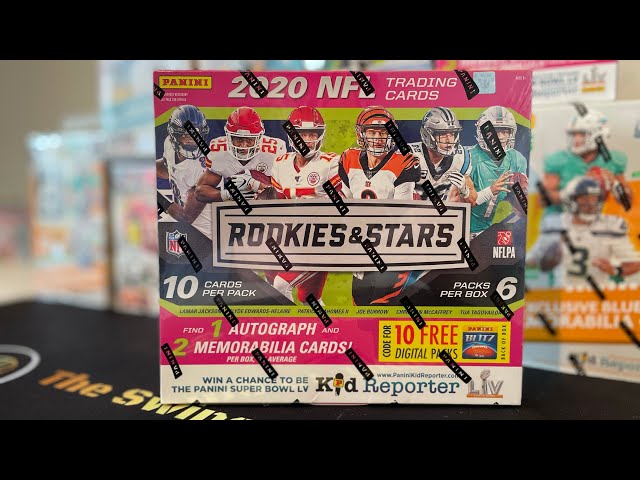 3 Hits! - 2020 Rookies & Stars Football Longevity Box