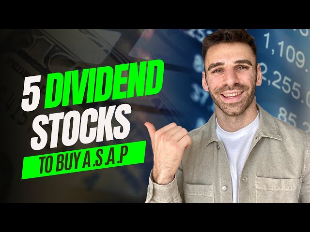 5 Best Dividend Stocks to Buy Now for Steady & Reliable Passive Income