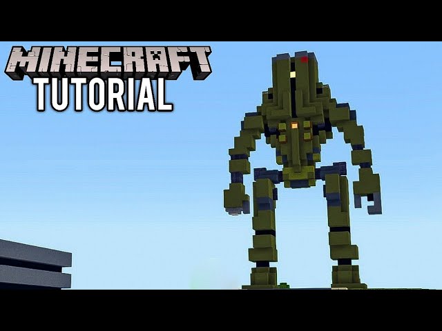 MINECRAFT : How To Build Cherno Alpha Tutorial