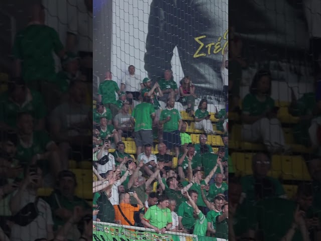 Ireland fans singing The Cranberries' Zombie 🤩☘️