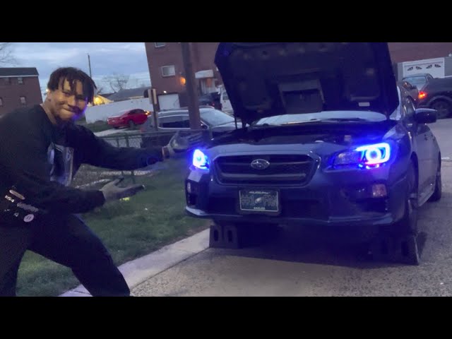 2015-21 Subaru WRX/STI LED C Lights & Halo Rings installment | RGBHaloKits