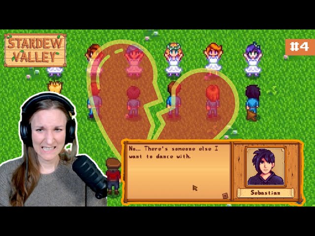 Sebastian Rejected Me at the Flower Dance! 😱💔#stardewvally #stardewvalleyletsplay #cozygames