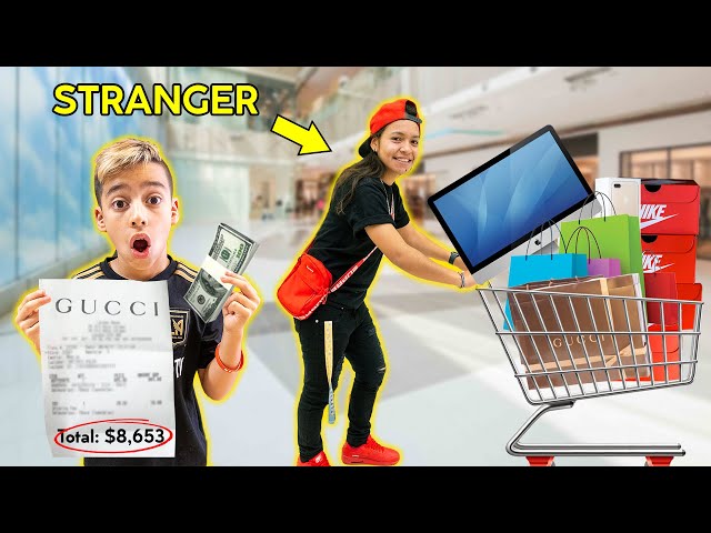 BUYING Random Strangers ANYTHING They Want! *No Budget* | The Royalty Family